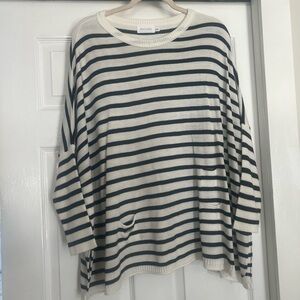 Striped Crew Neck Sweater